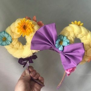 Tangled mini mouse ears